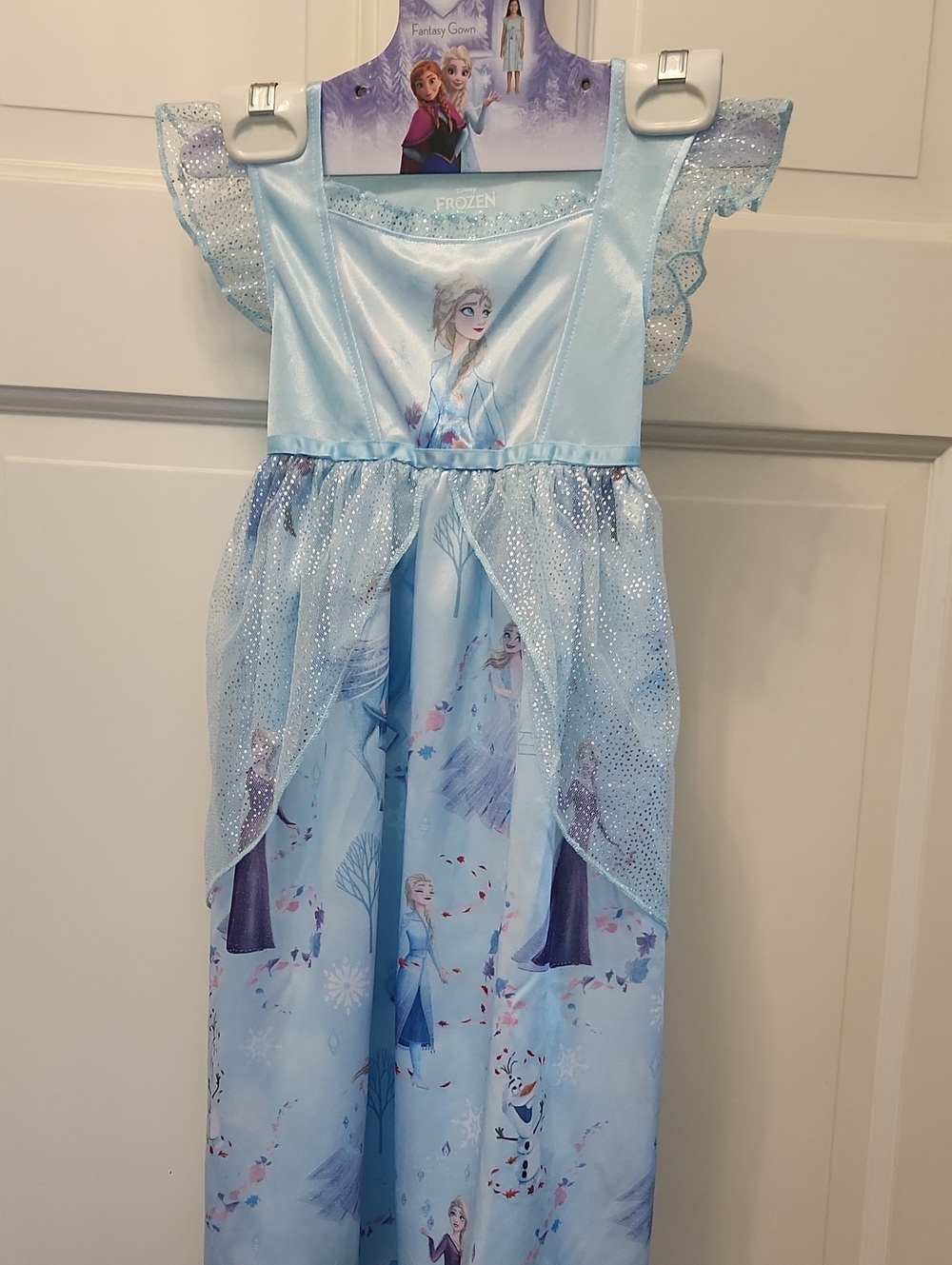 NWT GIRL'S FROZEN FANTASY GOWN BY DISNEY FROZEN. SIZE 3T